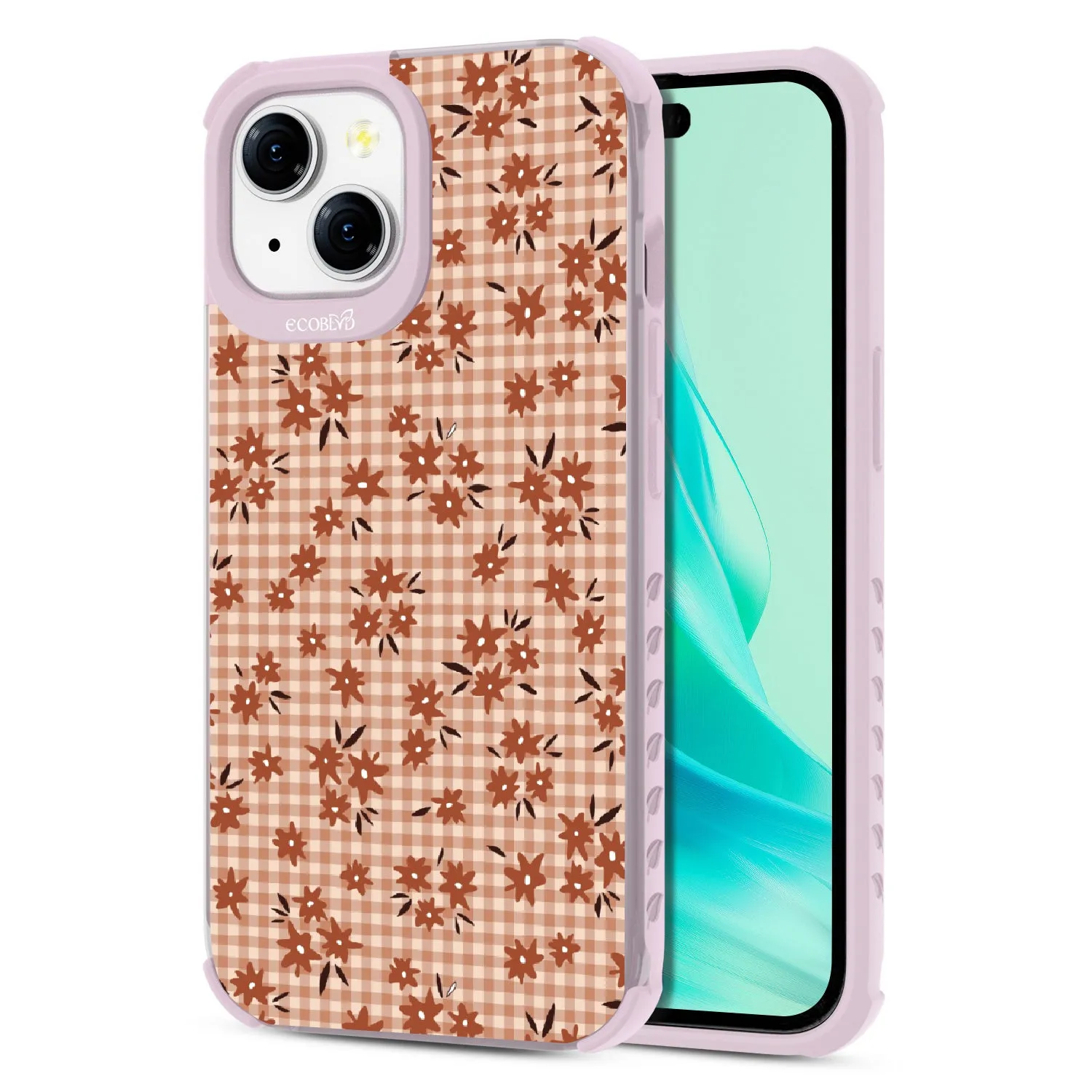 Plaid and Petals - Laguna Collection Case for Apple iPhone 15
