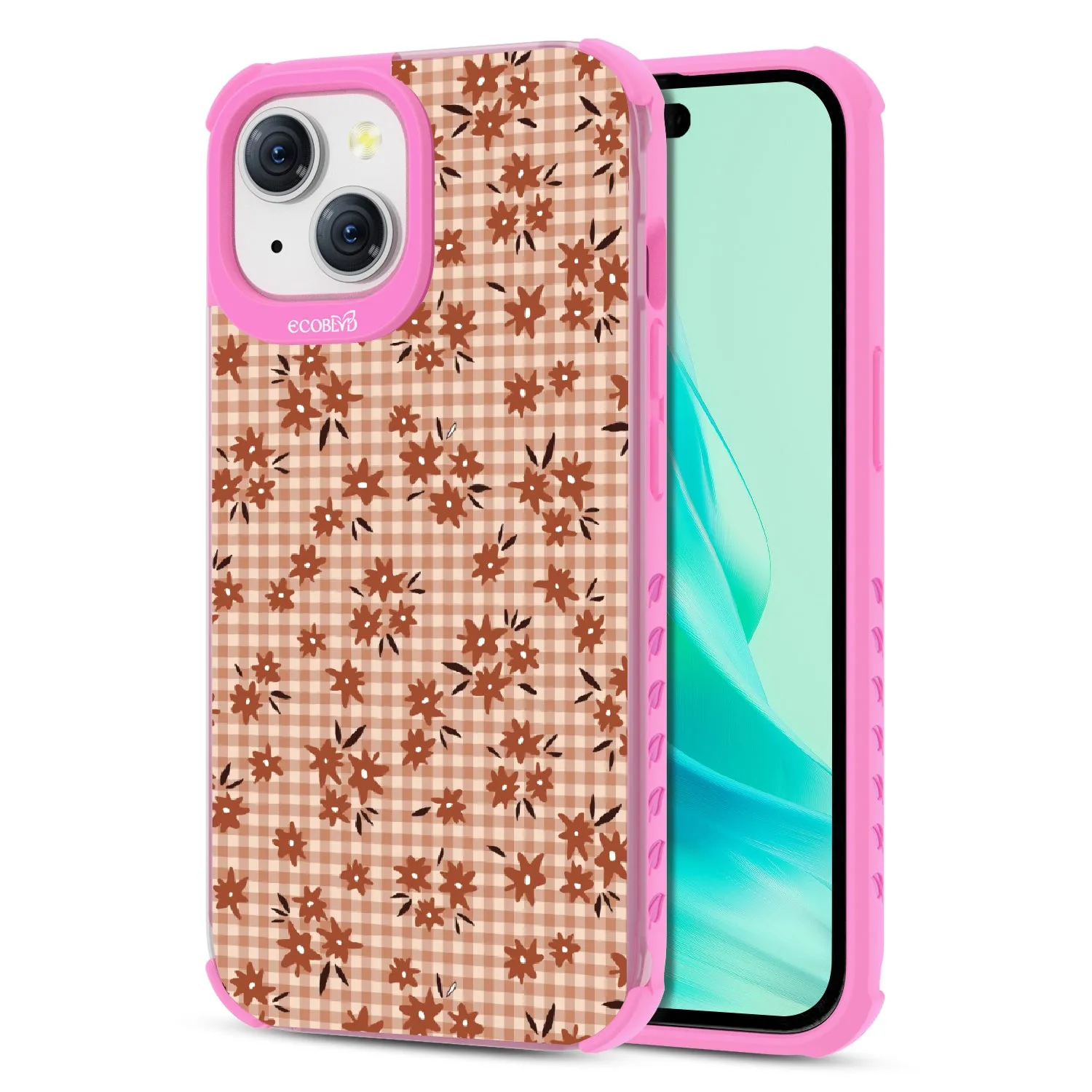 Plaid and Petals - Laguna Collection Case for Apple iPhone 15