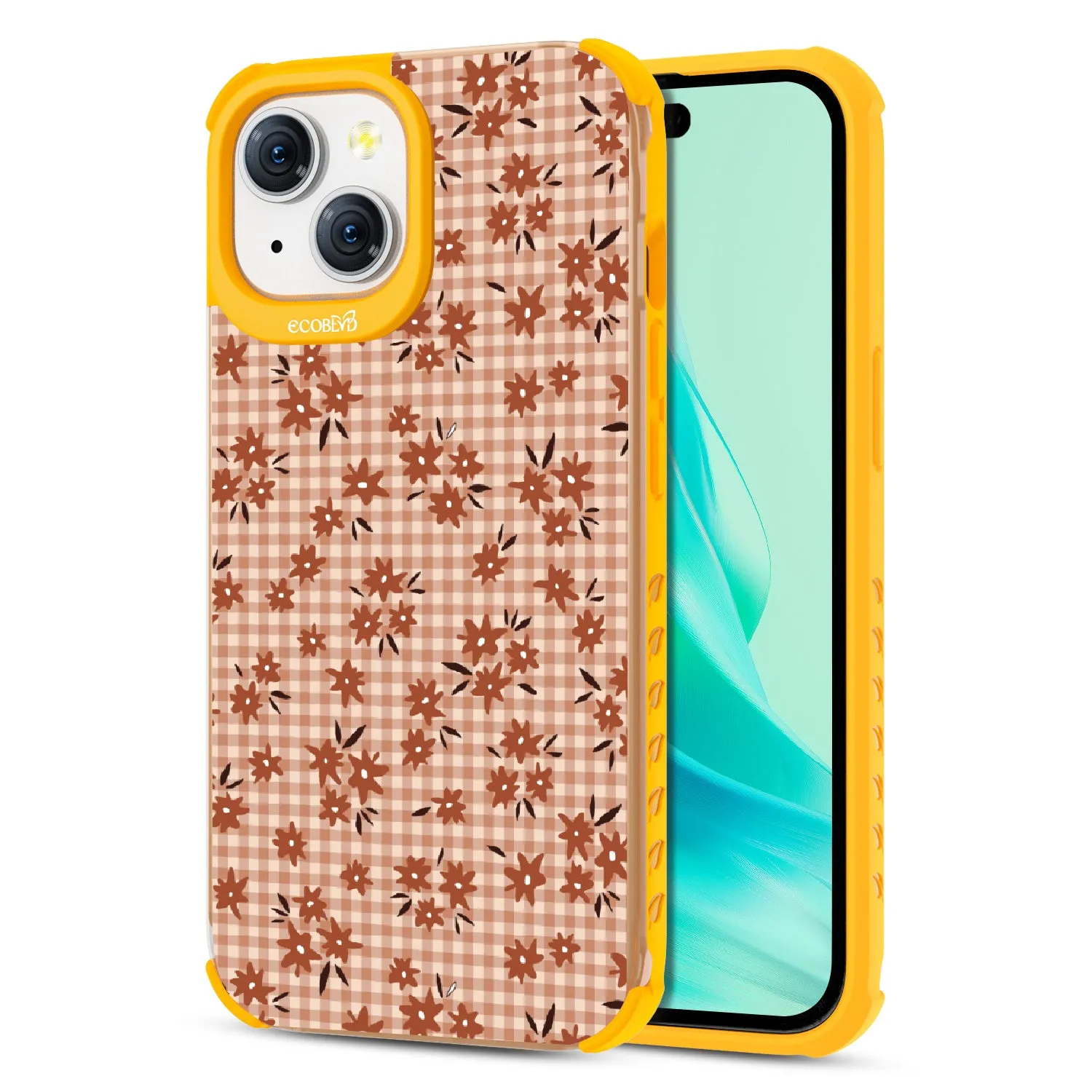Plaid and Petals - Laguna Collection Case for Apple iPhone 15