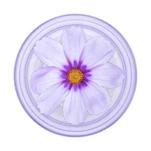 PopSockets PopGrip Plant| Gel Phone Grip & KickStand, Pemovable Peusable Washable, Works with  Smooth Hard Plastic Case, Easy Remove Top for Wireless Charging - Purple Cosmo