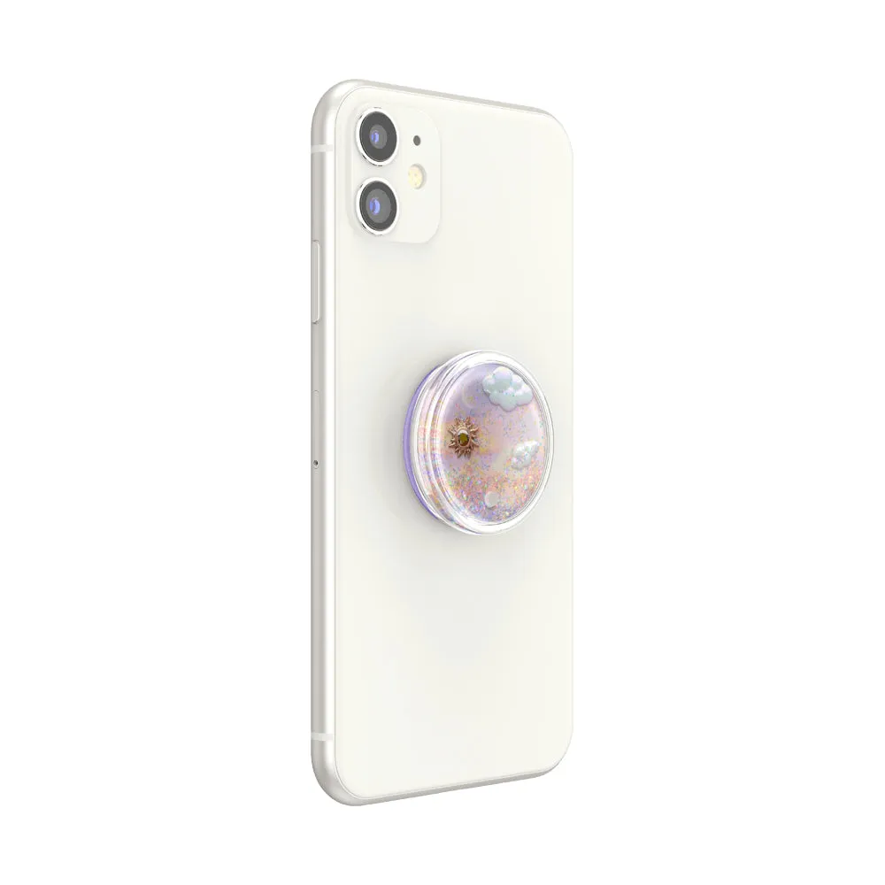 PopSockets PopGrip Premium| Gel Phone Grip & KickStand, Demovable Deusable Washable, Works with  Smooth Hard Plastic Case, Easy Remove Top for Wireless Charging - Dreamy Whirl