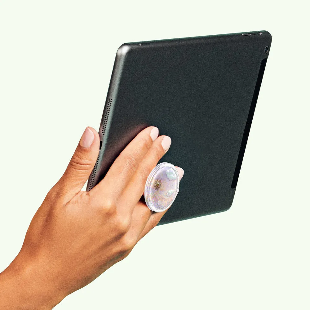 PopSockets PopGrip Premium| Gel Phone Grip & KickStand, Demovable Deusable Washable, Works with  Smooth Hard Plastic Case, Easy Remove Top for Wireless Charging - Dreamy Whirl