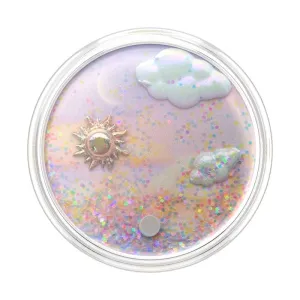 PopSockets PopGrip Premium| Gel Phone Grip & KickStand, Demovable Deusable Washable, Works with  Smooth Hard Plastic Case, Easy Remove Top for Wireless Charging - Dreamy Whirl