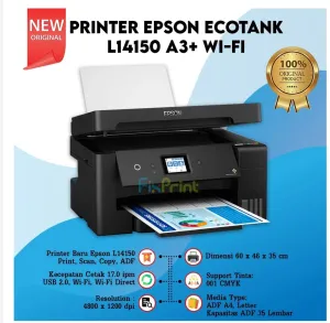 Printer Epson Ink Eco Tank L14150 A3  Print Scan Copy All-in-One ADF WiFi L-14150 Wireless A3