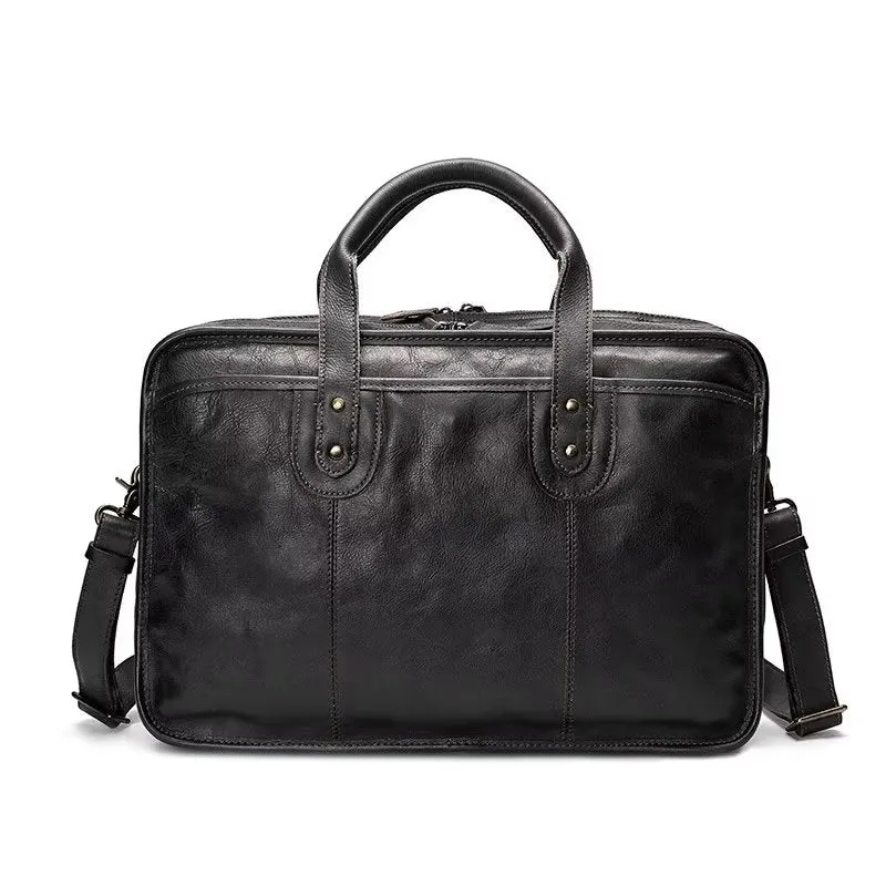 RetroLuxe Cowhide Travel Tote: Elegant Luxury Handbag