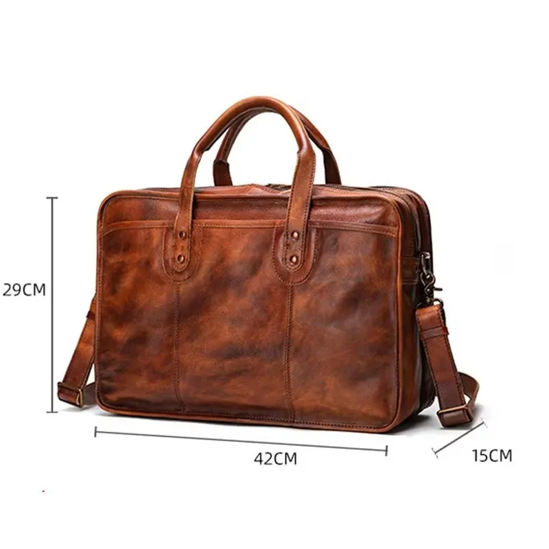 RetroLuxe Cowhide Travel Tote: Elegant Luxury Handbag