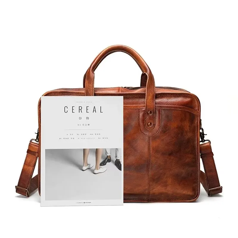 RetroLuxe Cowhide Travel Tote: Elegant Luxury Handbag