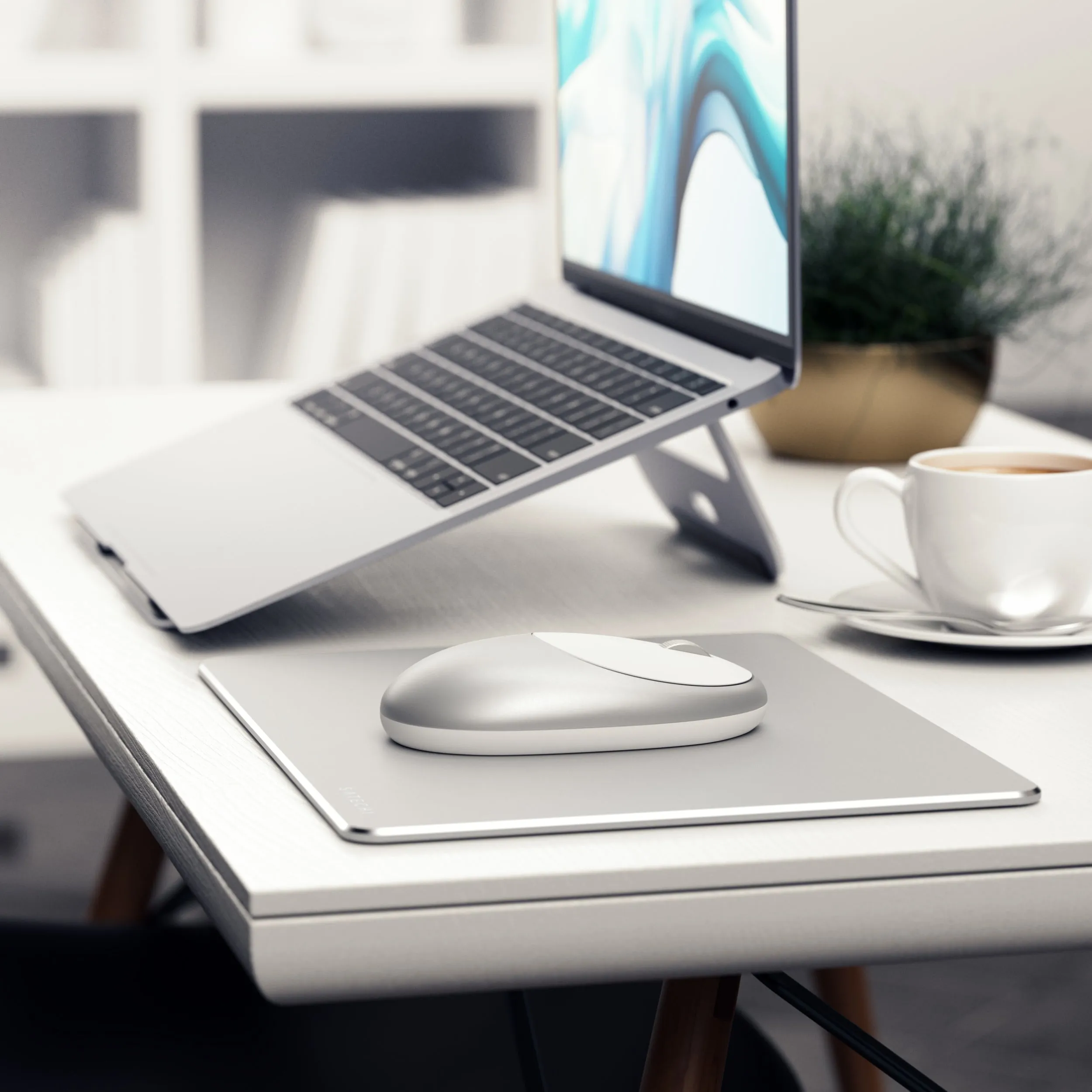 SATECHI M1 Bluetooth Wireless Mouse - Silver
