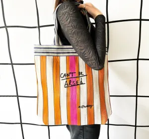 Small Talk Cant Be Arsed Recycled Shopper