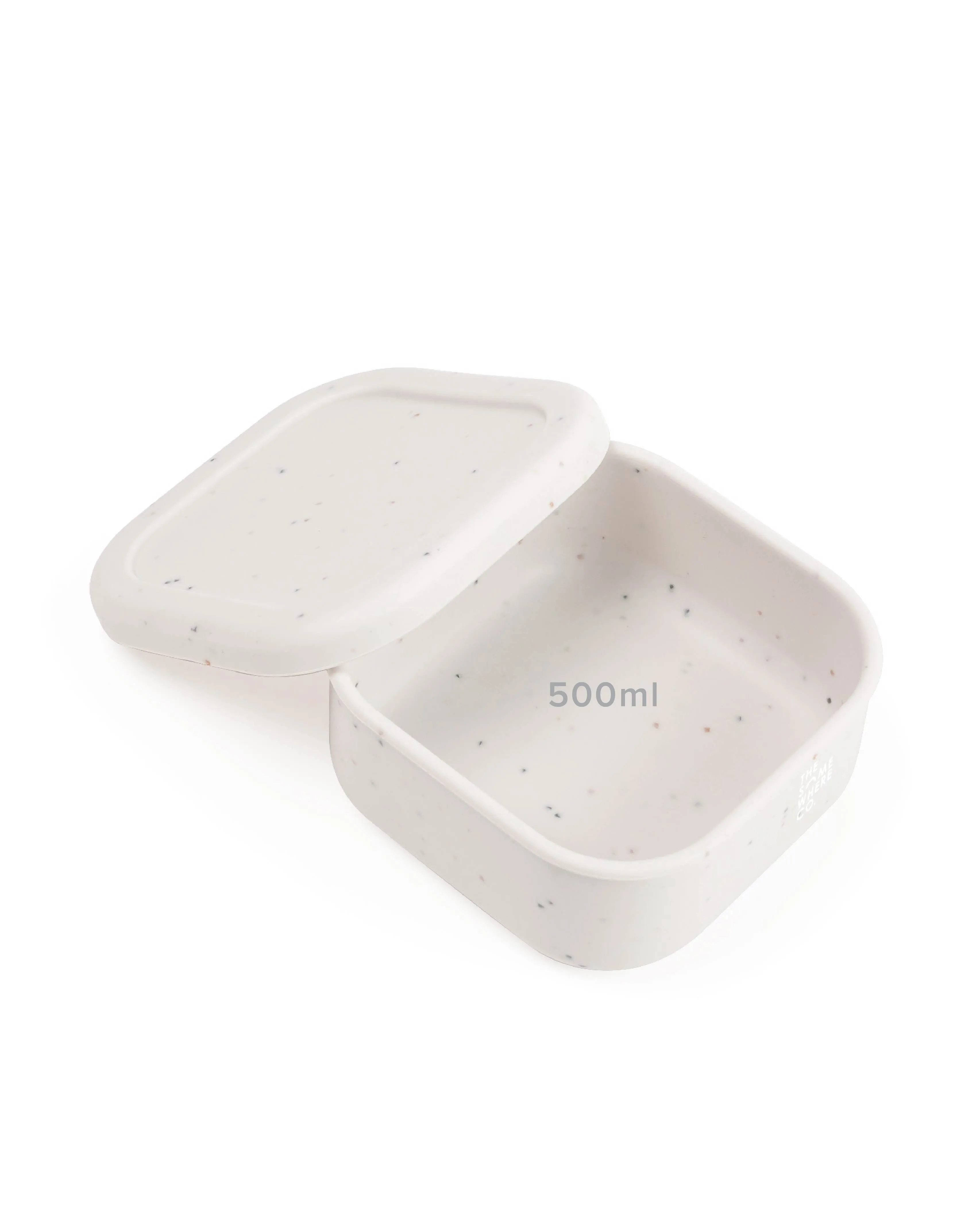 Speckled Square Silicone Lunch Box