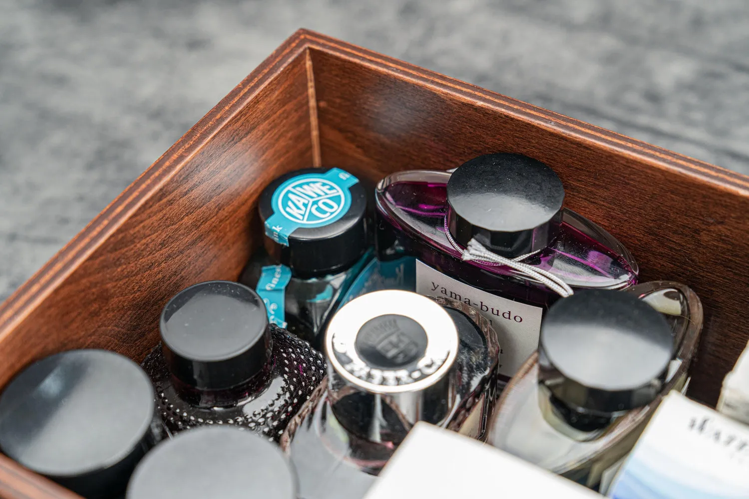 Stack & Store Wood Ink Storage Box