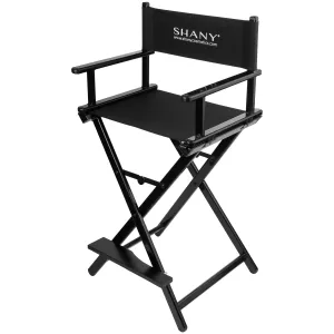 Studio Director Chair - Makeup Artists Chair - Black