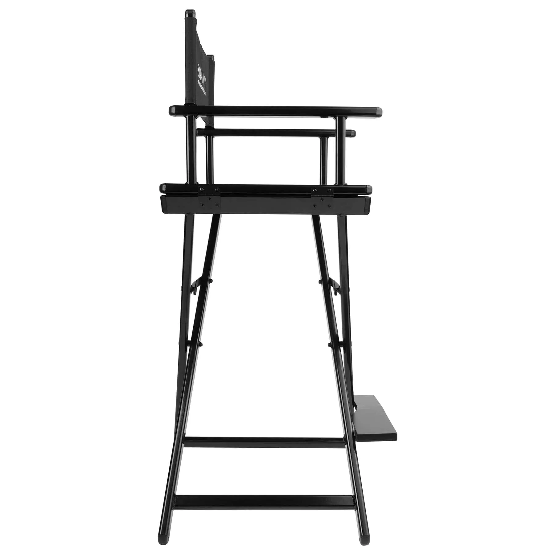 Studio Director Chair - Makeup Artists Chair - Black