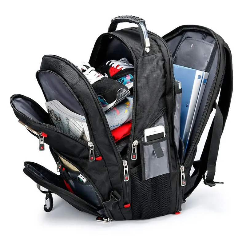 Swiss Ultimate Multi-Compartment Waterproof Travel Backpack
