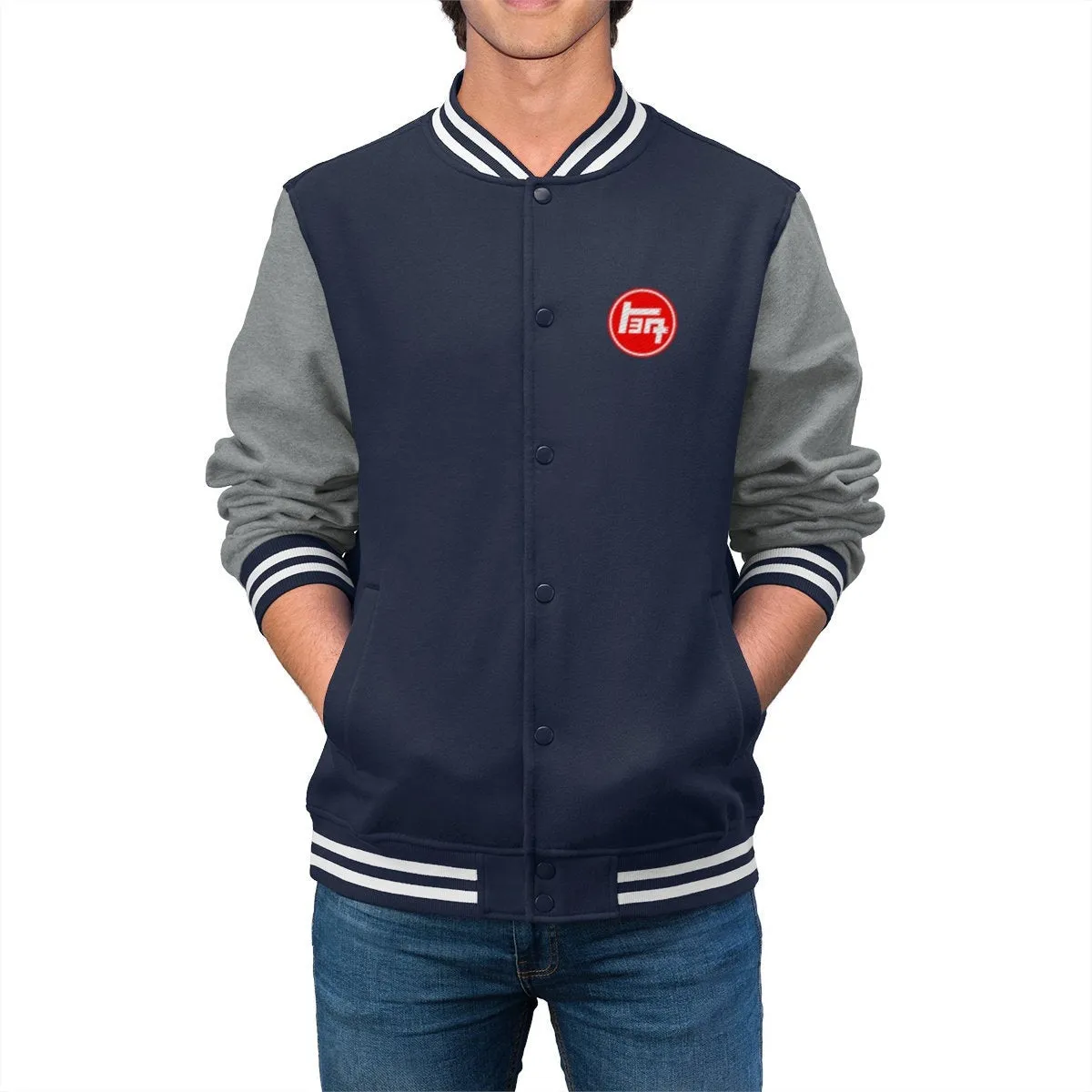 TEQ Toyota Men's Varsity Jacket by Reefmonkey gifts for Land Cruiser owners