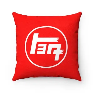 Teq Toyota Pillow Luxurious Faux Suede Square Pillow By Reefmonkey PILLOW INCLUDED