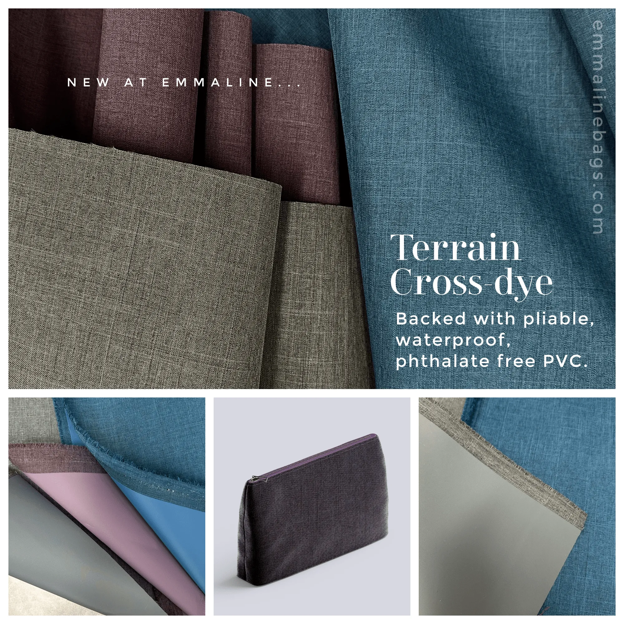 Terrain Cross-Dye - PVC Backed Polyester (300 Denier)