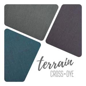 Terrain Cross-Dye - PVC Backed Polyester (300 Denier)