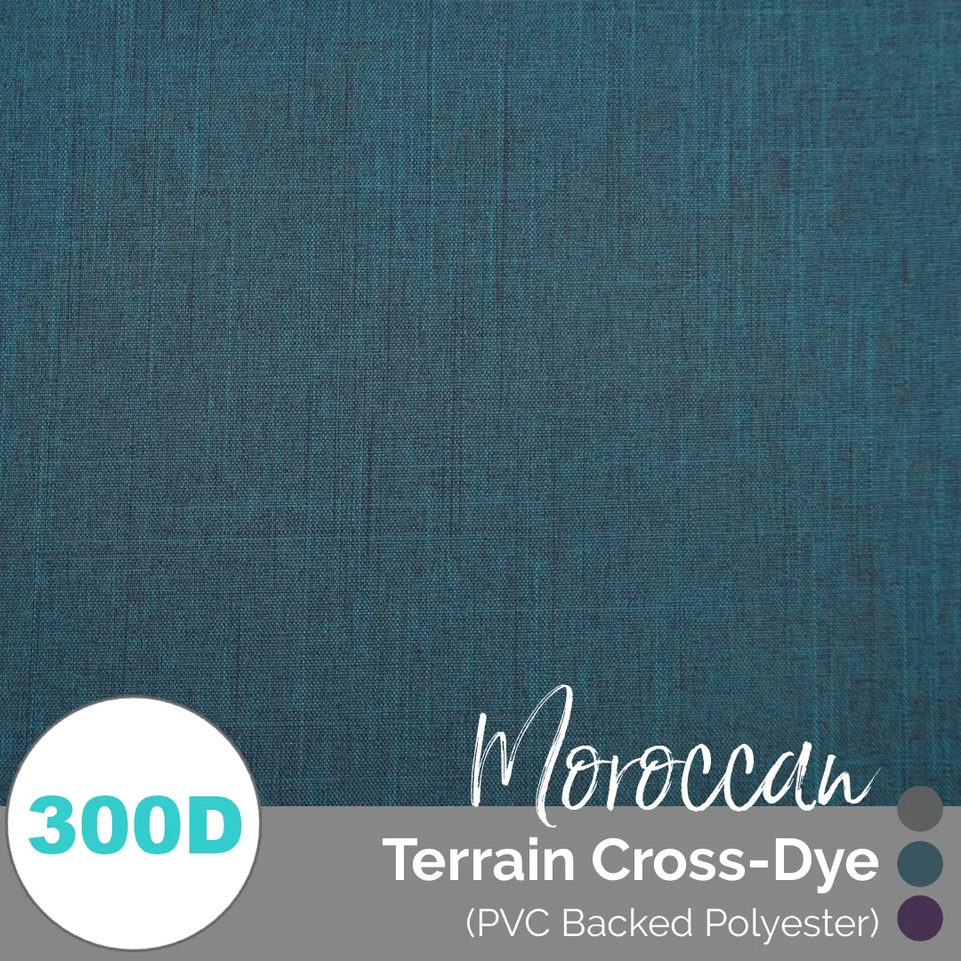 Terrain Cross-Dye - PVC Backed Polyester (300 Denier)
