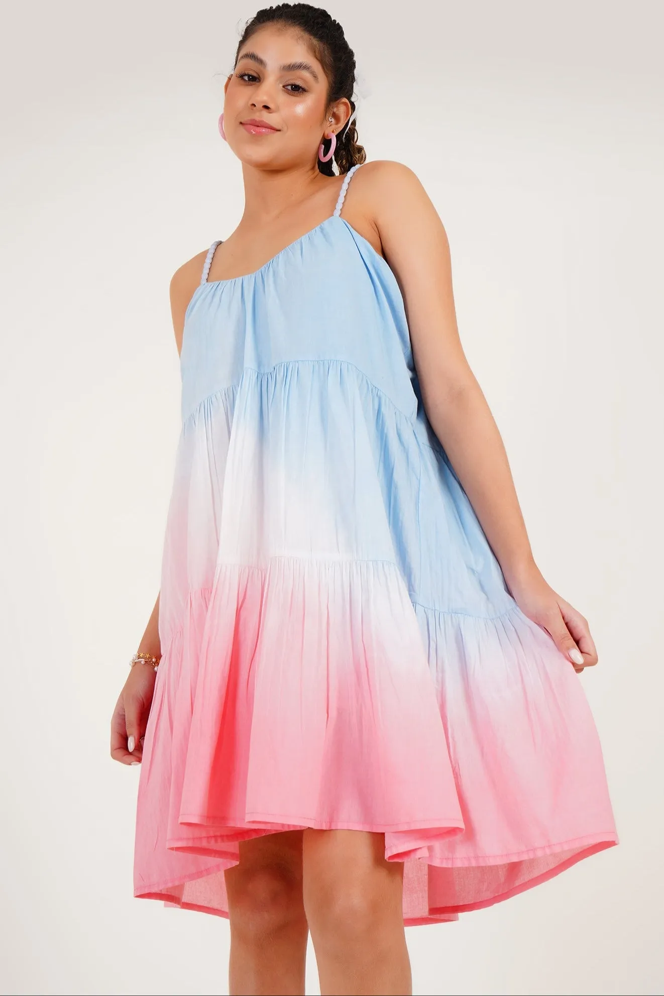 Tiered swing dress