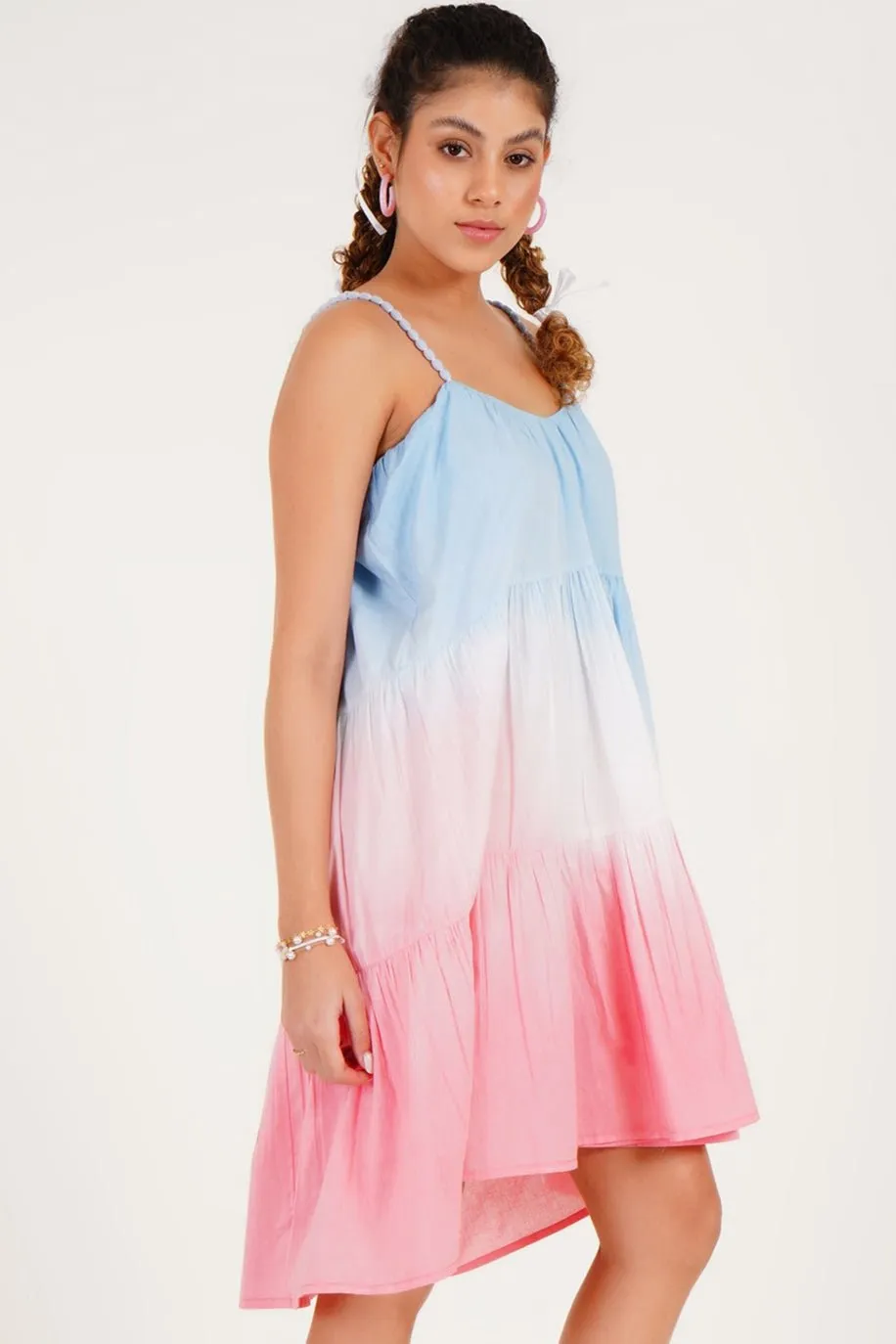 Tiered swing dress