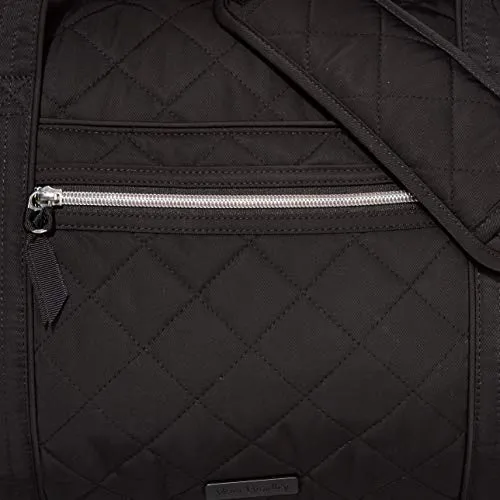 Vera Bradley Women's Performance Twill Medium Travel Duffle Bag, Black