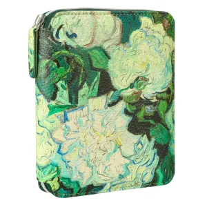 Victoria's Journals Zippered Vegan Leather Portfolio - Monet