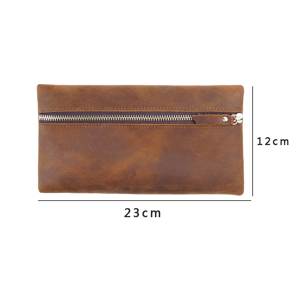 Vintage Large Storage Leather Cases P1080