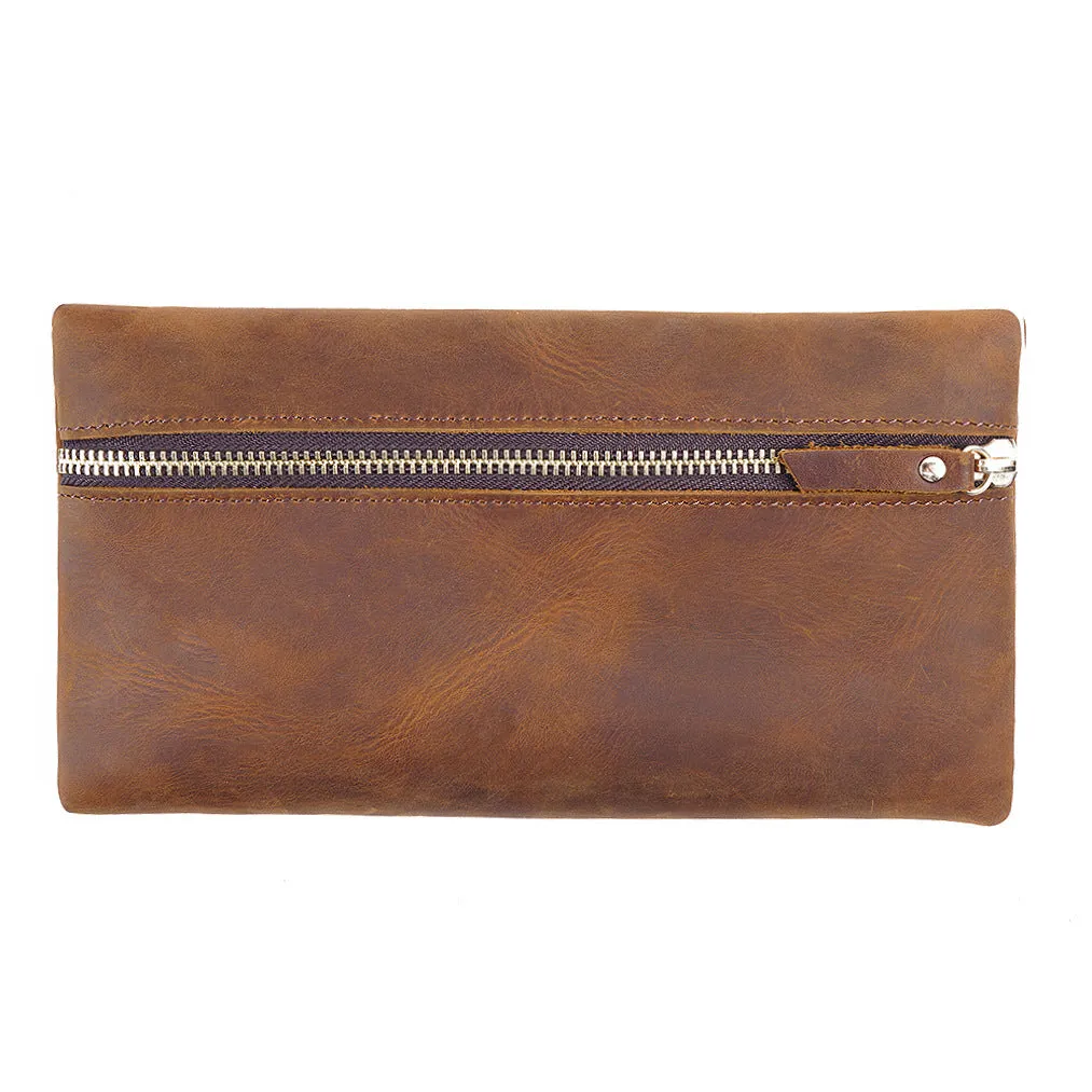 Vintage Large Storage Leather Cases P1080
