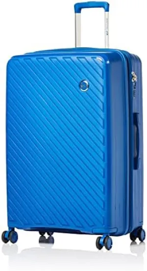 VIP Z-Plus 4 Double Wheel Hard Casing Cabin Trolley 33x56x81cm Large Blue