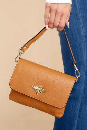 Work Smarter Tan Leather Bag