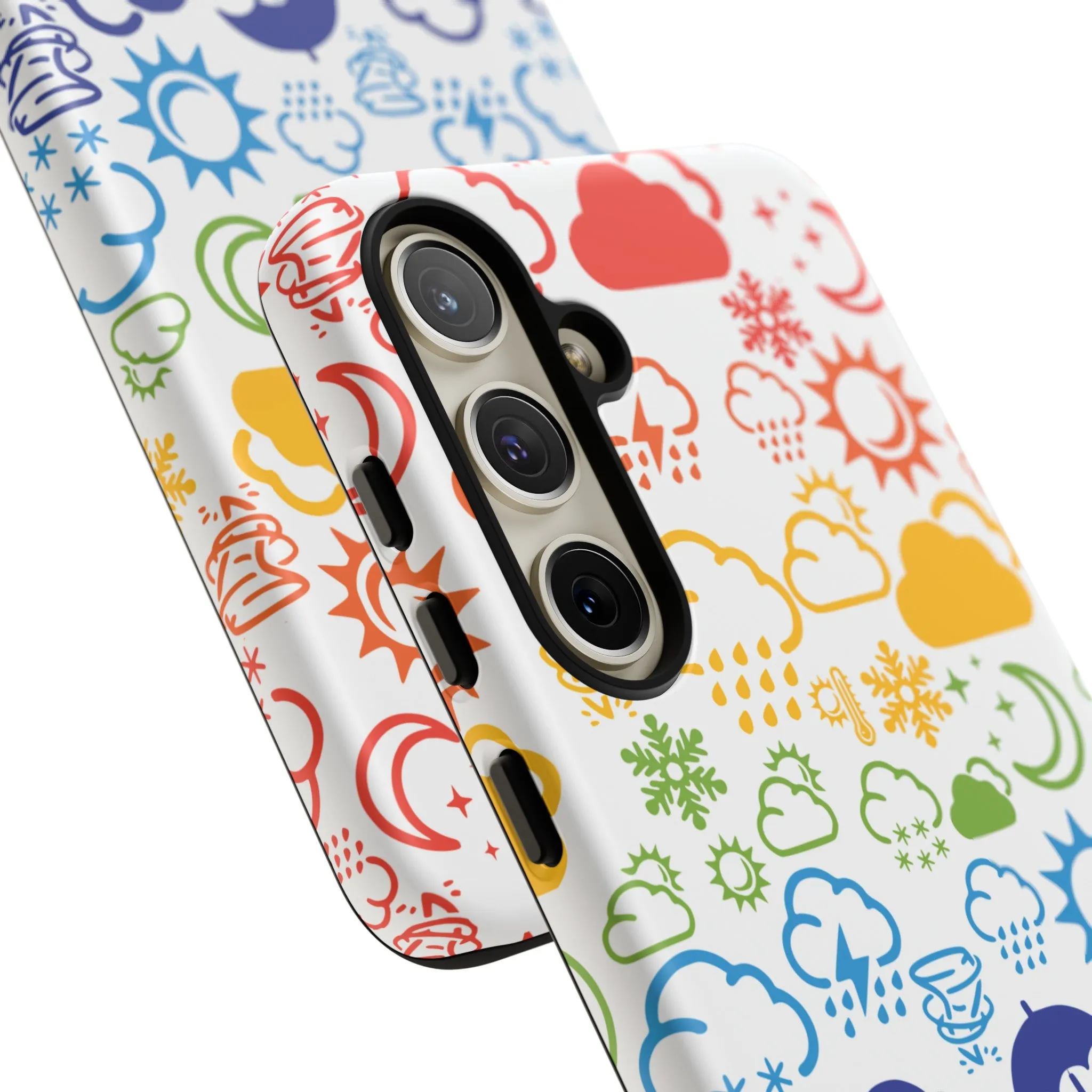Wx Icon (Rainbow) Tough Phone Case