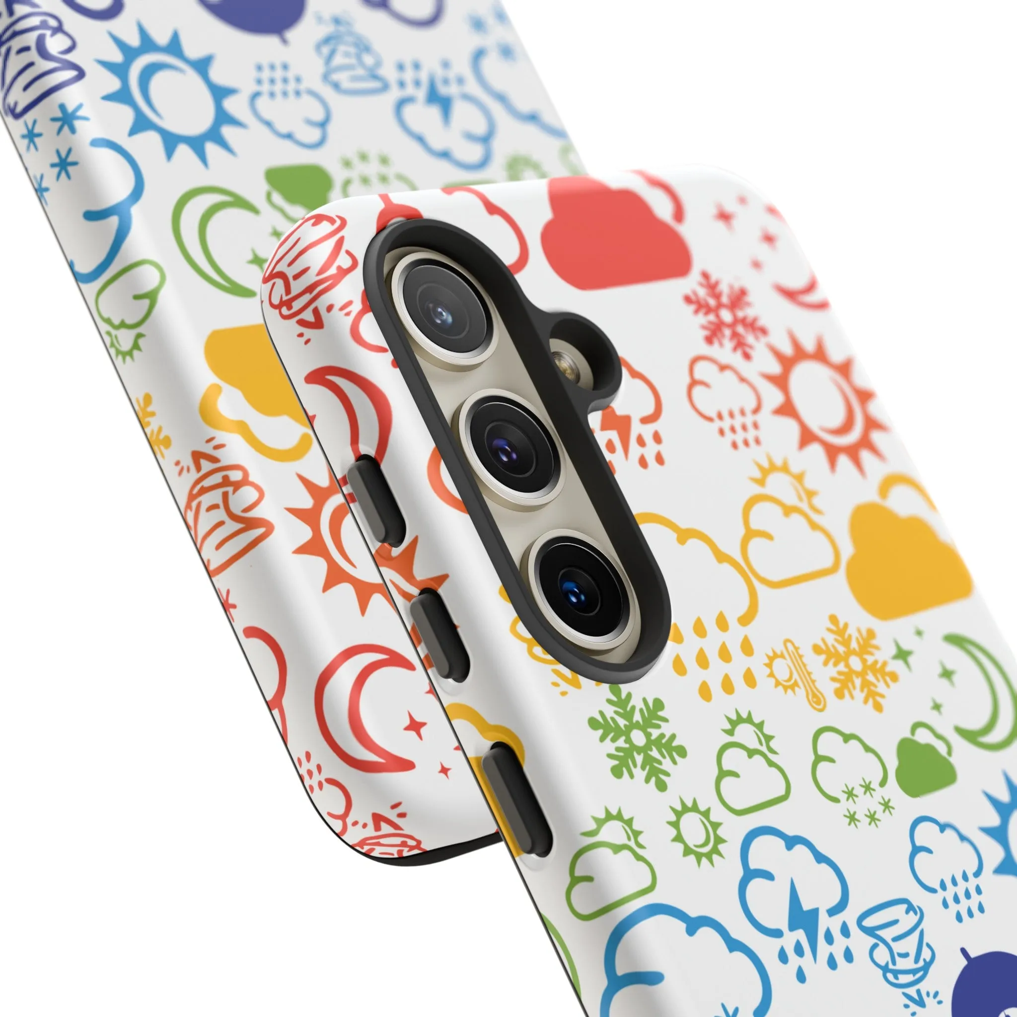 Wx Icon (Rainbow) Tough Phone Case