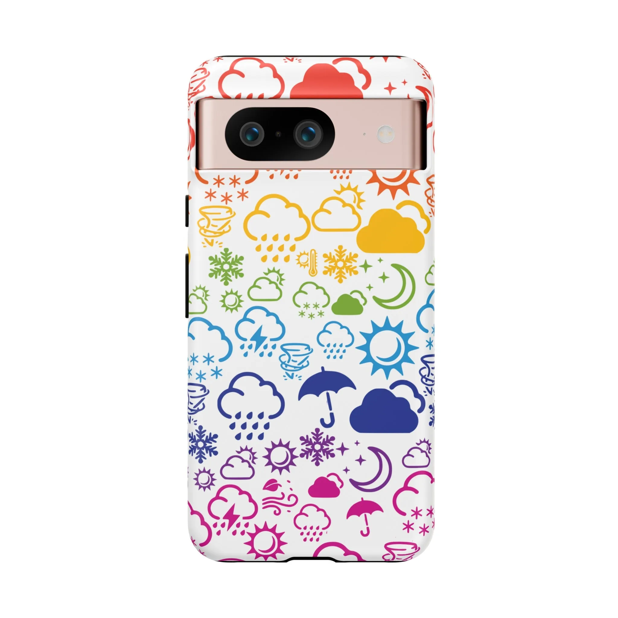 Wx Icon (Rainbow) Tough Phone Case