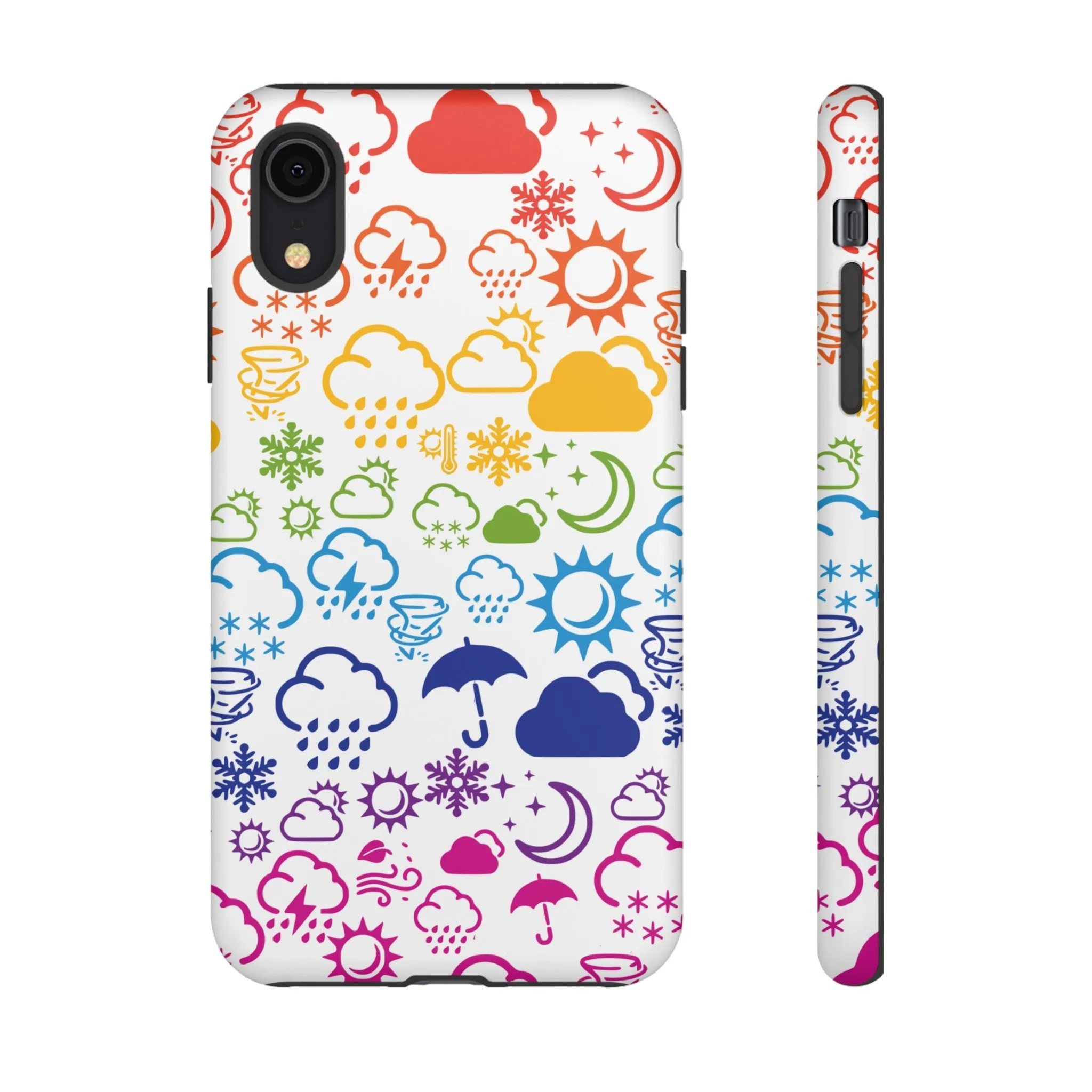 Wx Icon (Rainbow) Tough Phone Case