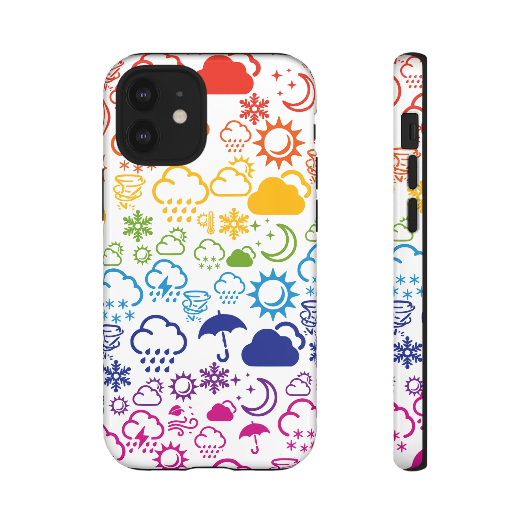 Wx Icon (Rainbow) Tough Phone Case