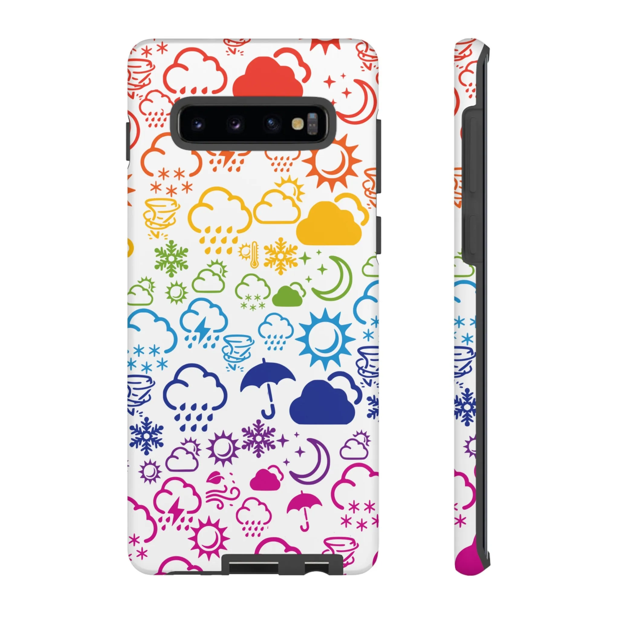 Wx Icon (Rainbow) Tough Phone Case