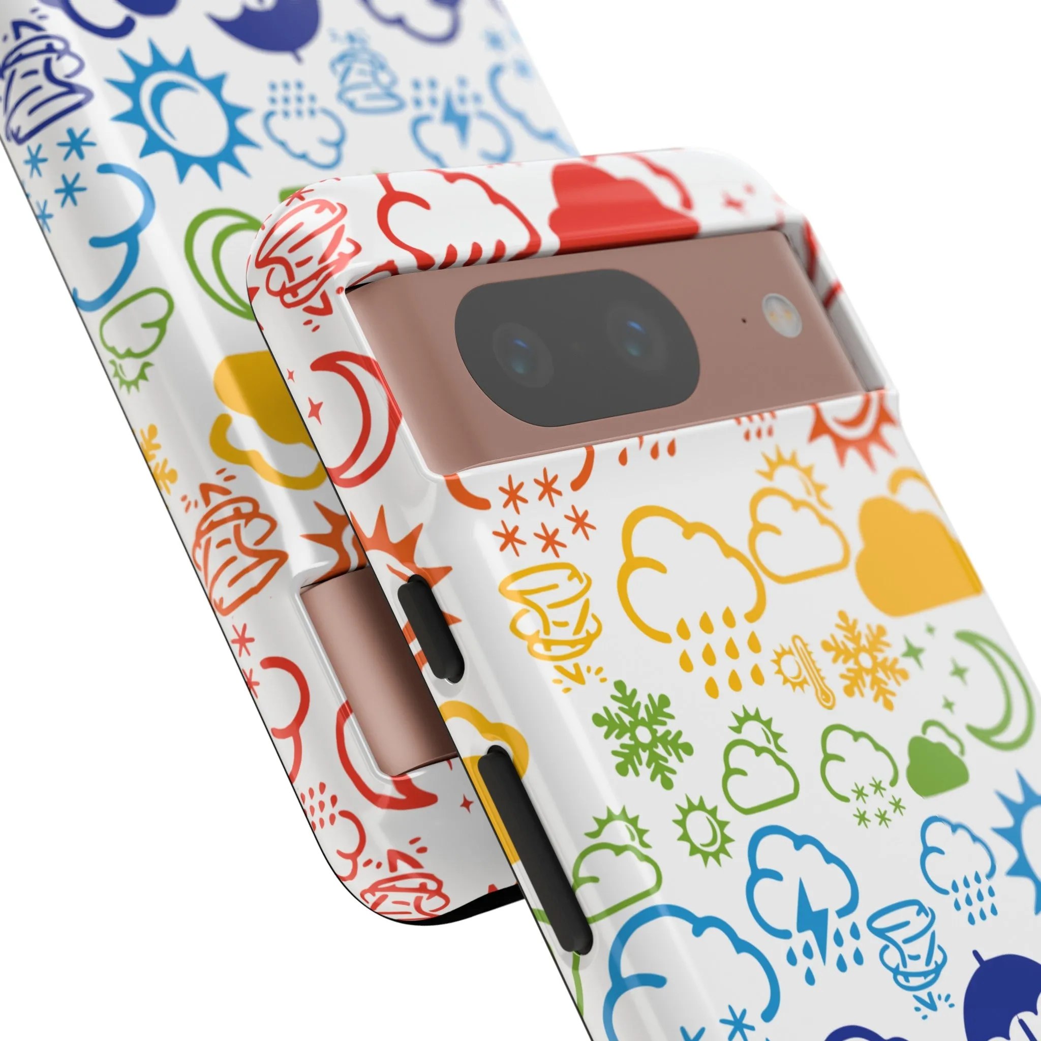 Wx Icon (Rainbow) Tough Phone Case