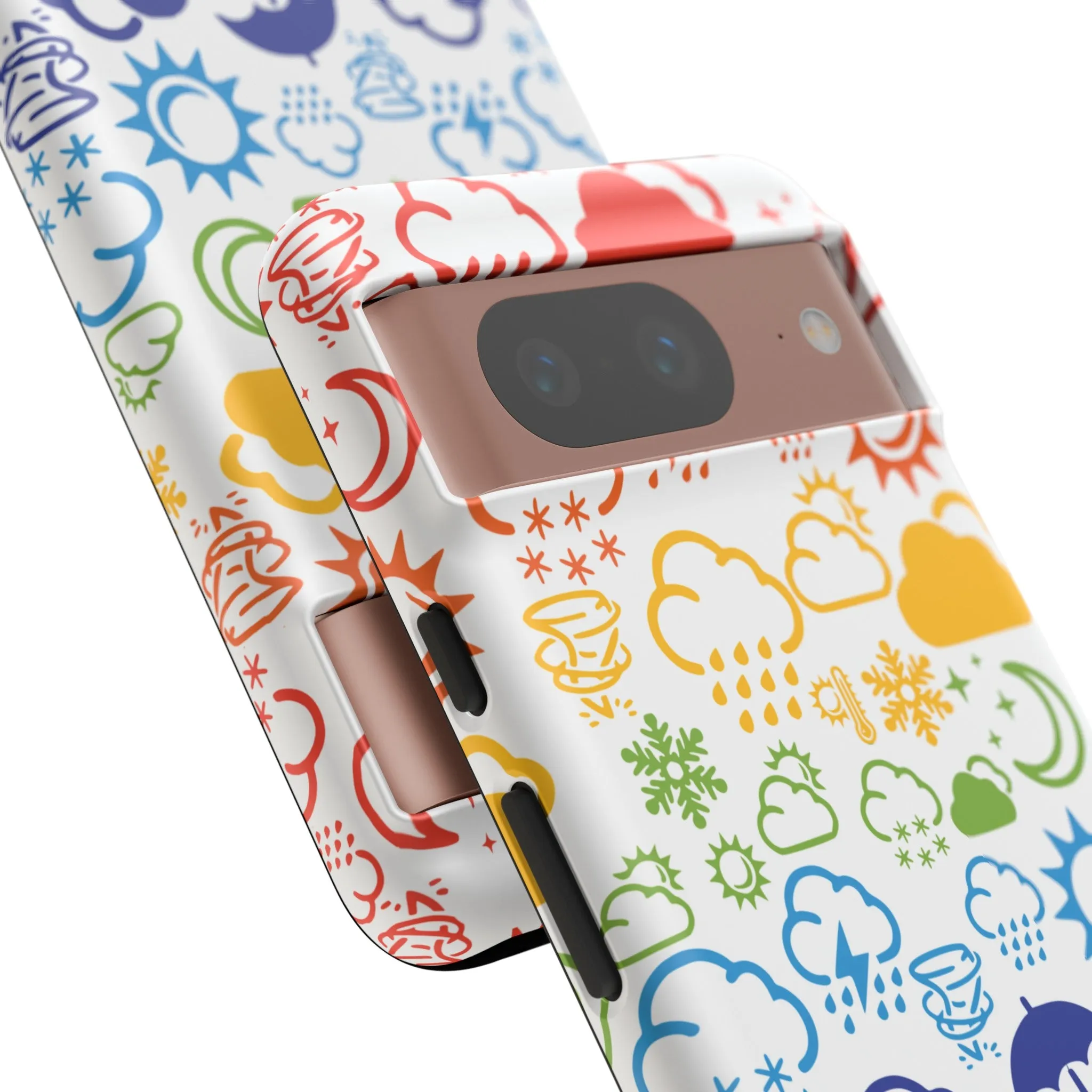 Wx Icon (Rainbow) Tough Phone Case