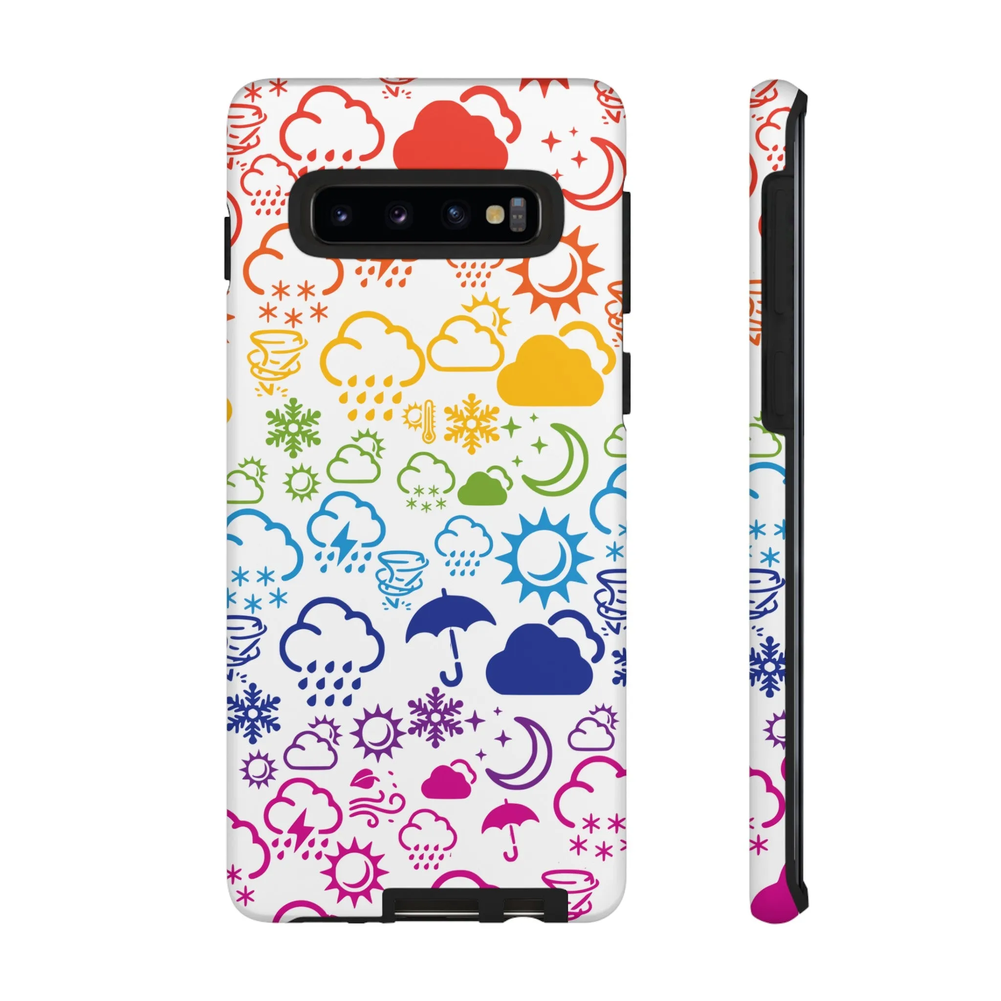 Wx Icon (Rainbow) Tough Phone Case
