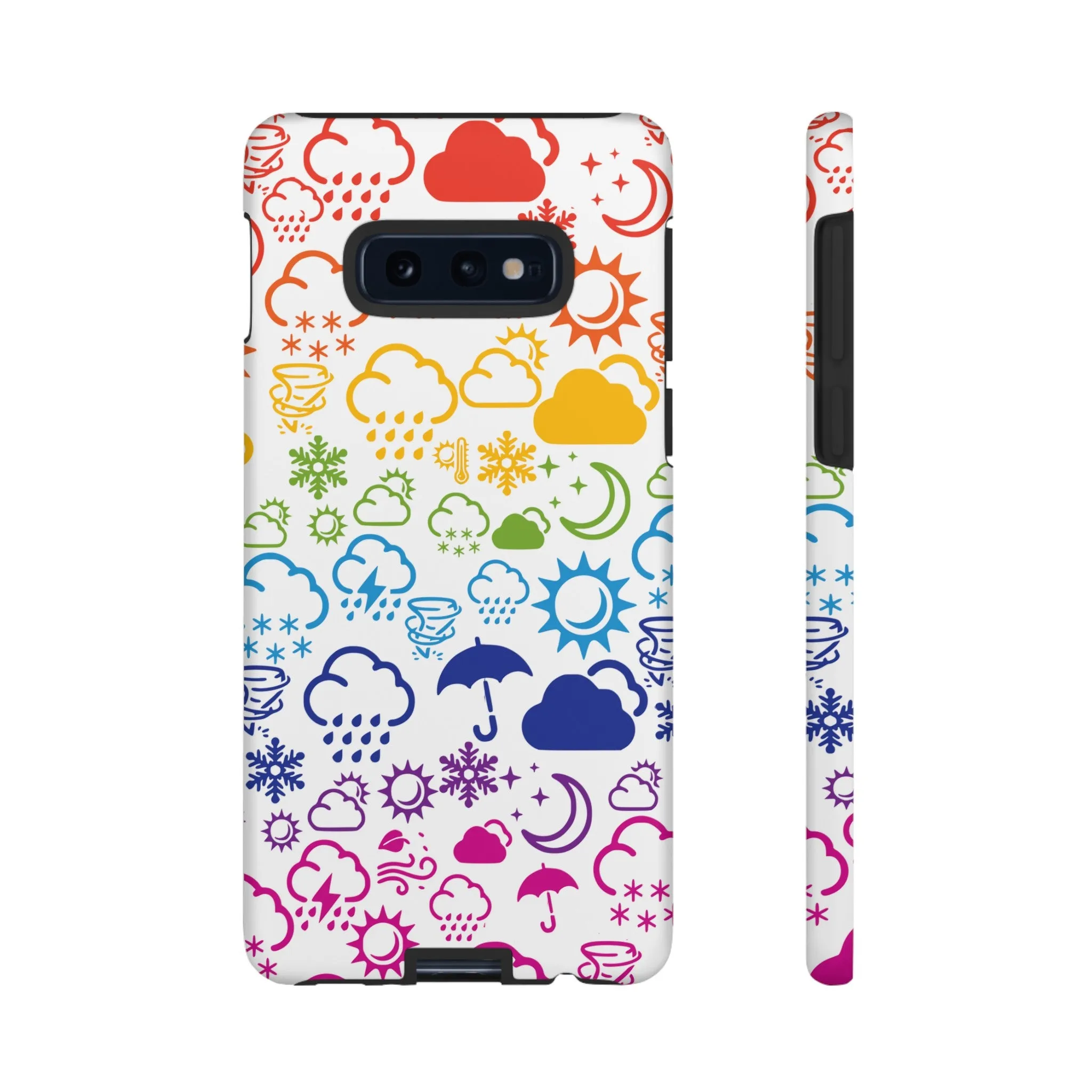 Wx Icon (Rainbow) Tough Phone Case